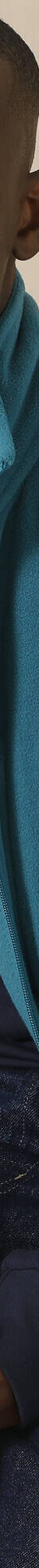 Mouwloze blouson met rits, in fleece (eendenblauw) Mouwloze blouson met rits, in fleece (eendenblauw)